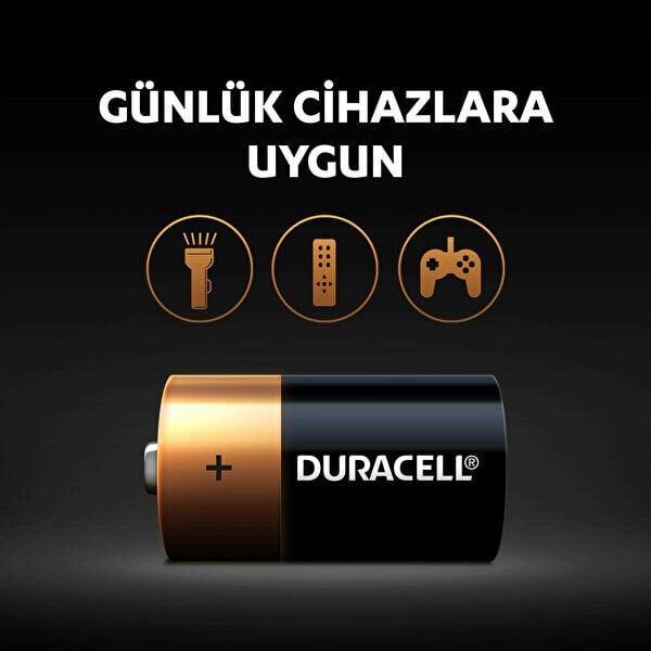 Duracell Basi̇c C Boy Pi̇l 2Li̇
