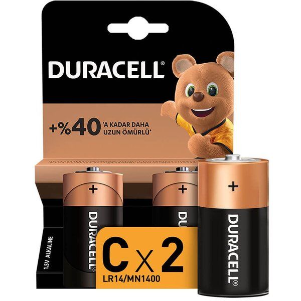 Duracell Basi̇c C Boy Pi̇l 2Li̇