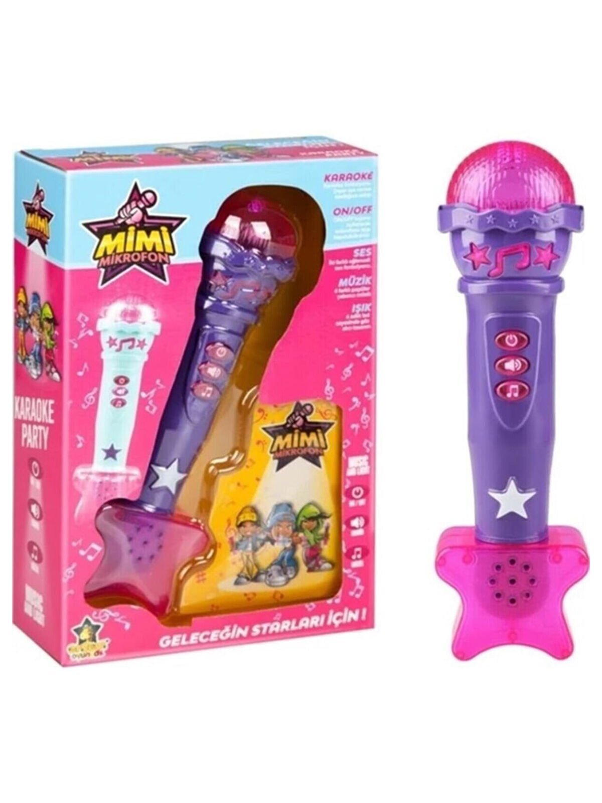 Erdem Mi̇krofon Işıklı Müzi̇kli̇ Er-106