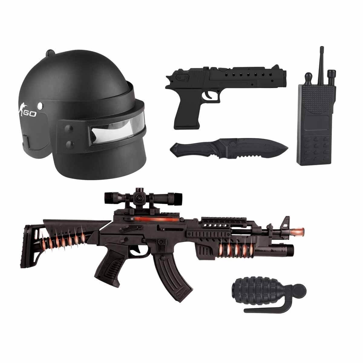 Erdem Sesli̇ Ve Işıklı Cs Go Askeri̇ Oyun Seti̇ Er-120M