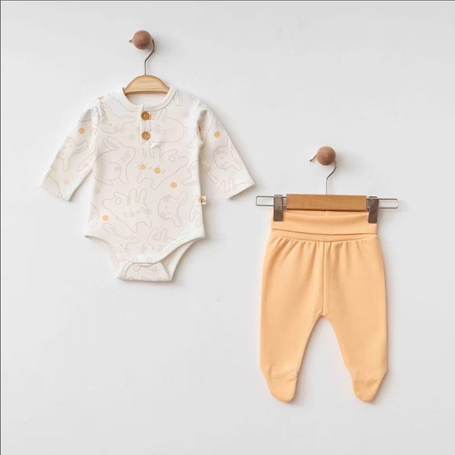 Eslenza Baby 2 Li̇ Zıbın Takım 0099 Somon