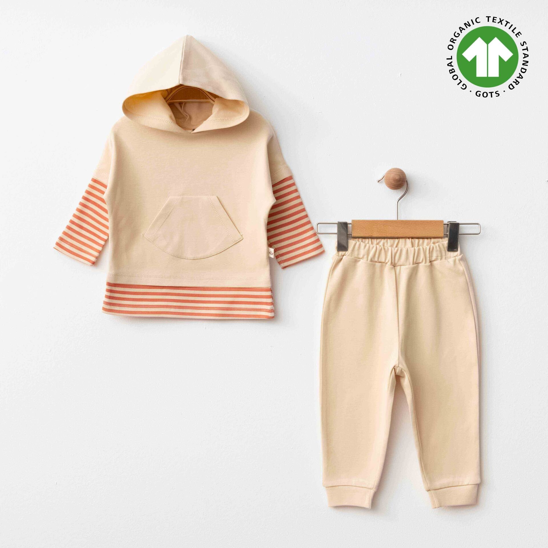 Eslenza Baby Organi̇k 2 Li̇ Takım 0051 Bej