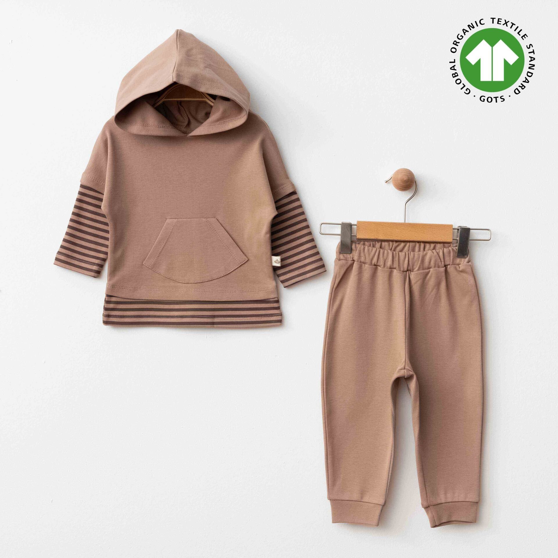 Eslenza Baby Organi̇k 2 Li̇ Takım 0051 Kahve