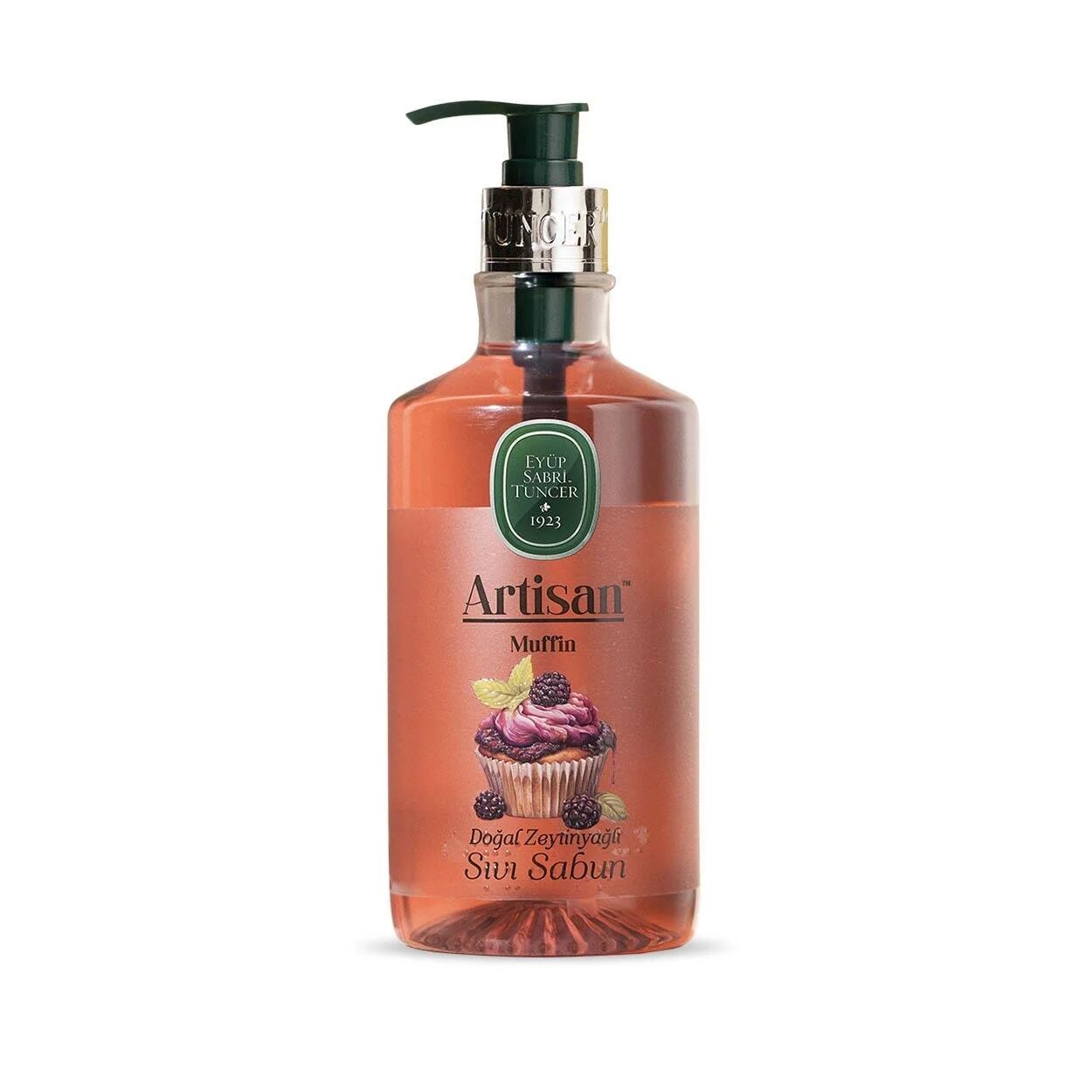 Eyüp Sabri̇ Tuncer Arti̇san Doğal Zeyti̇nyağlı Sıvı Sabun 600 Ml Muffi̇n
