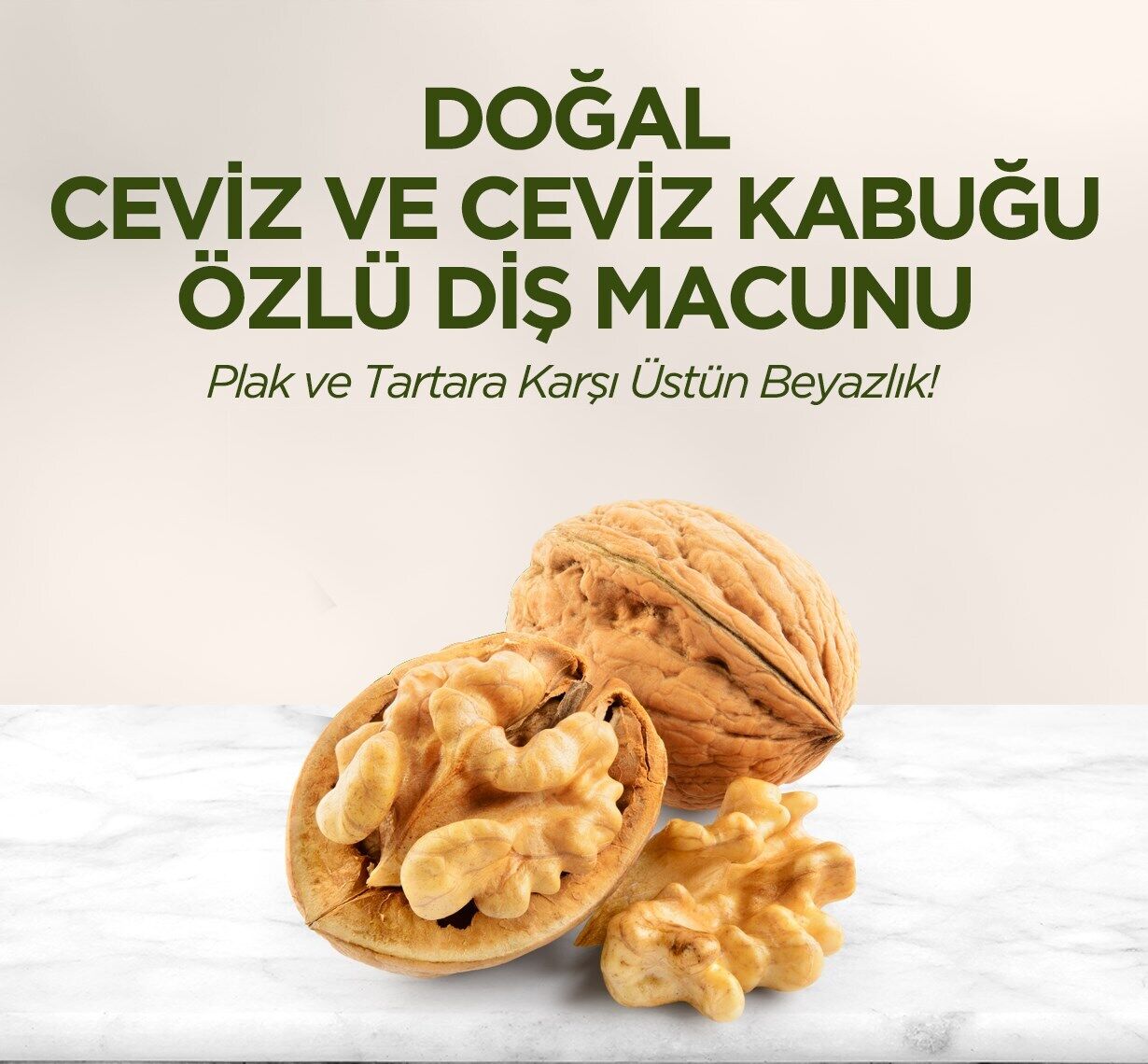 Eyüp Sabri̇ Tuncer Doğal Di̇ş Macunu 90Gr Cevi̇z & Cevi̇z Kabuğu Özlü