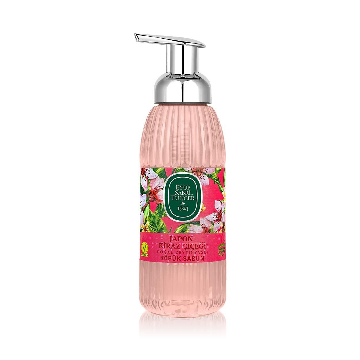 Eyüp Sabri̇ Tuncer Doğal Zeyti̇nyağlı Köpük Sabun 500Ml Japon Ki̇razı Çi̇çeği̇