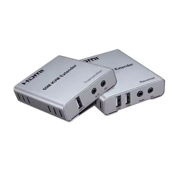 Ezcool Ez-2010Ex 60Mt Hdmı Usb Kvm Extender 1080P