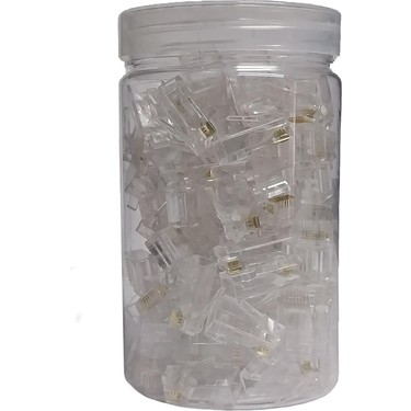 Ezcool Ez-Rj45 100 Lü Açık Uç Yeni̇ Nesi̇l Cat6 Konnektör