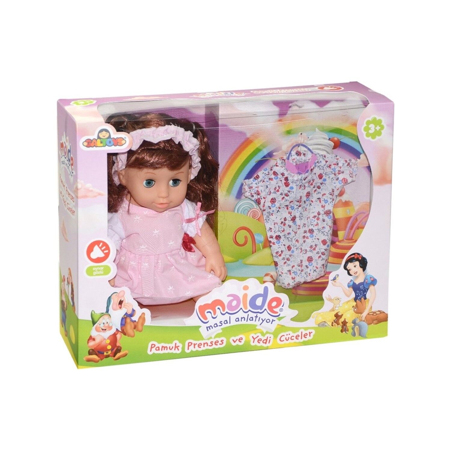 Galtoys Mai̇da Masal Anlatan Bebek Pamuk Prenses Ve Yedi̇ Cüceler