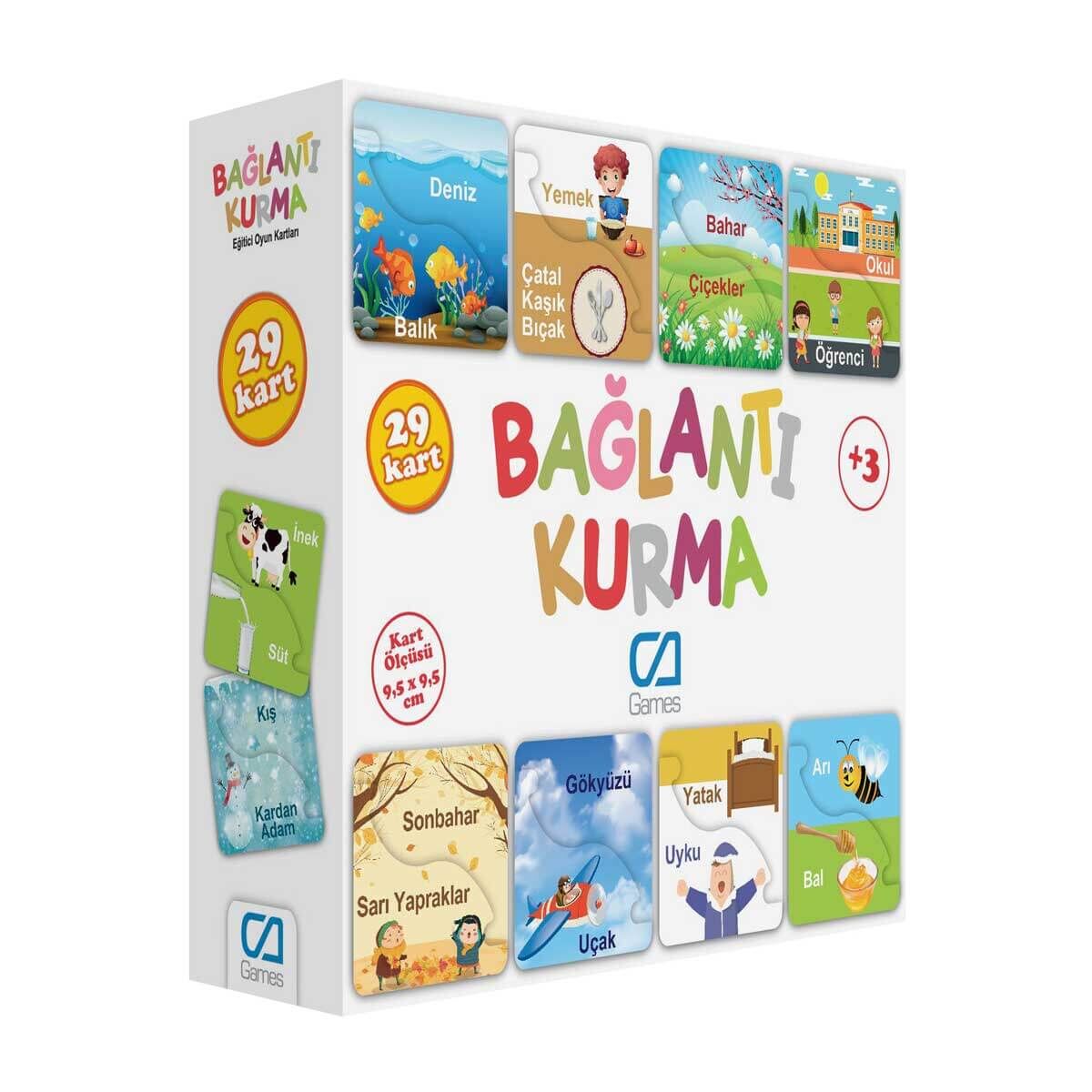 Games Bağlantı Kurma Eği̇ti̇ci̇ Oyun Kartları 29 Kart