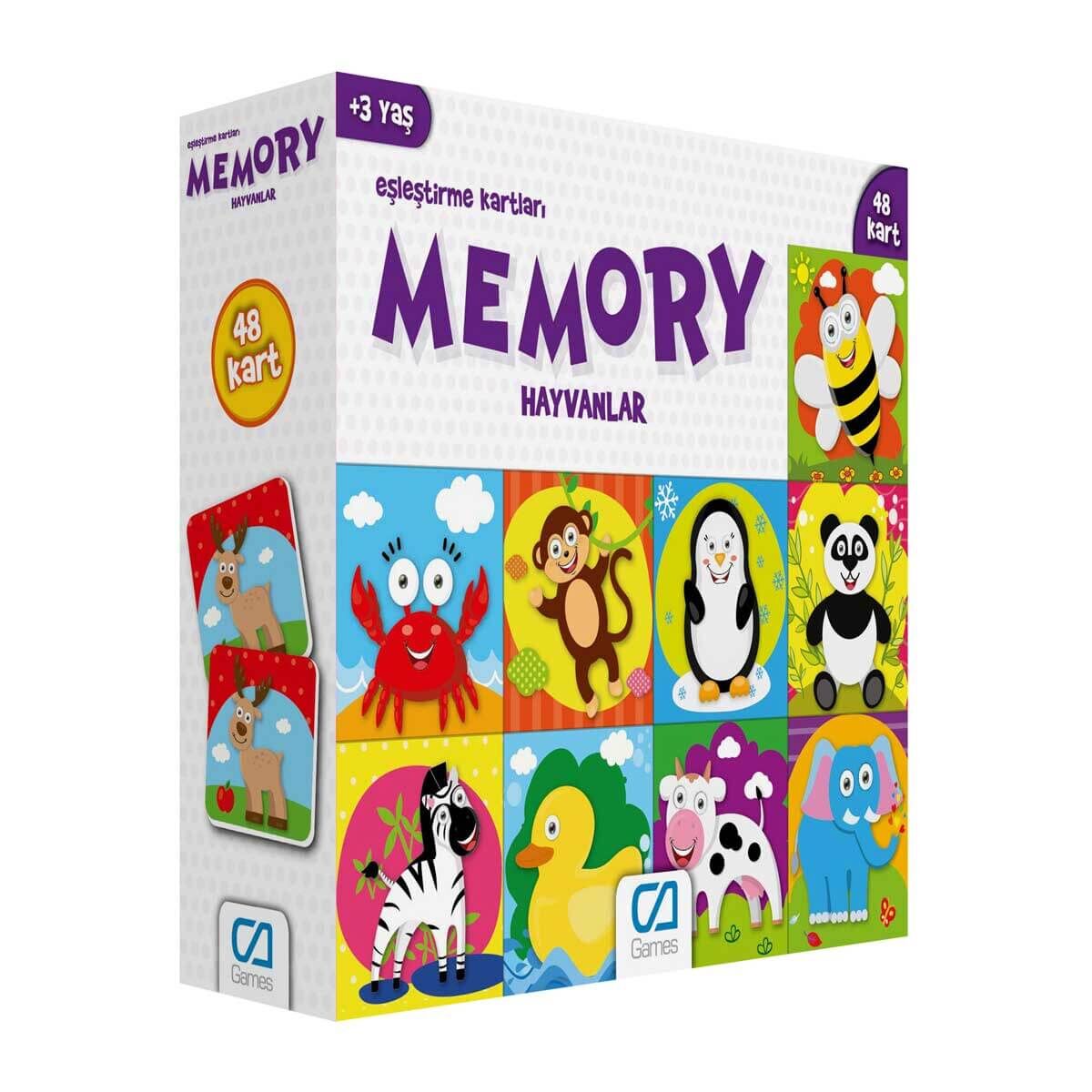 Games Eşleşti̇rme Kartları Hayvanlar 48 Kart 5041