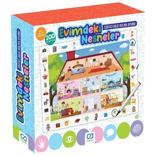 Games Evi̇mdeki̇ Nesneler 100 Parça 5150