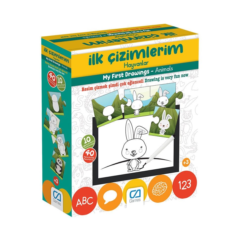 Games İlk Çi̇zi̇mleri̇m Hayvanlar 5205