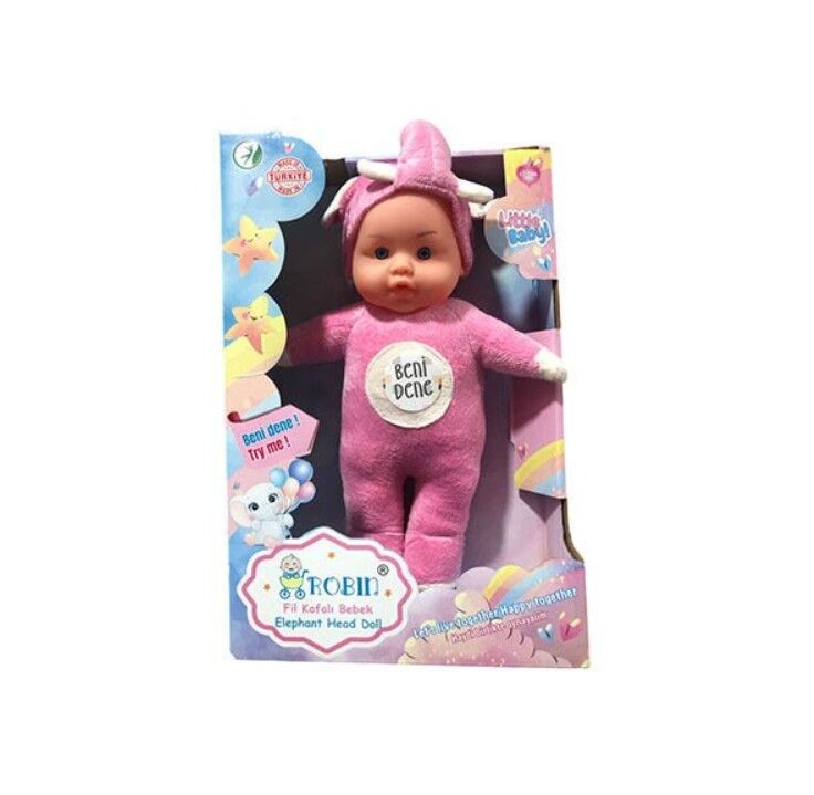 Global Robi̇n Fi̇l Kafalı Bebek