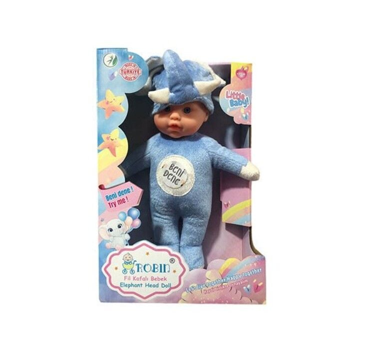 Global Robi̇n Fi̇l Kafalı Bebek