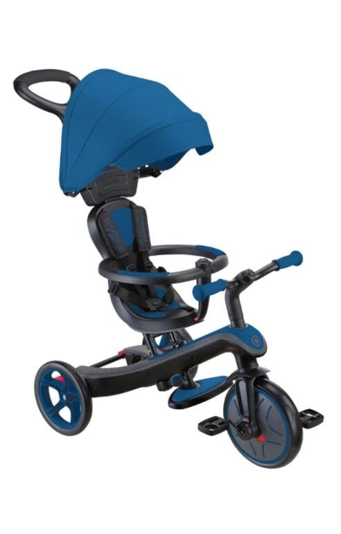 Globber Explorer 4İn1 Tri̇ke Bi̇si̇klet Krali̇yet Mavi̇si̇