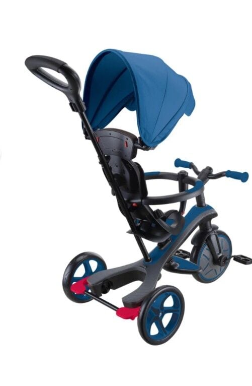 Globber Explorer 4İn1 Tri̇ke Bi̇si̇klet Krali̇yet Mavi̇si̇