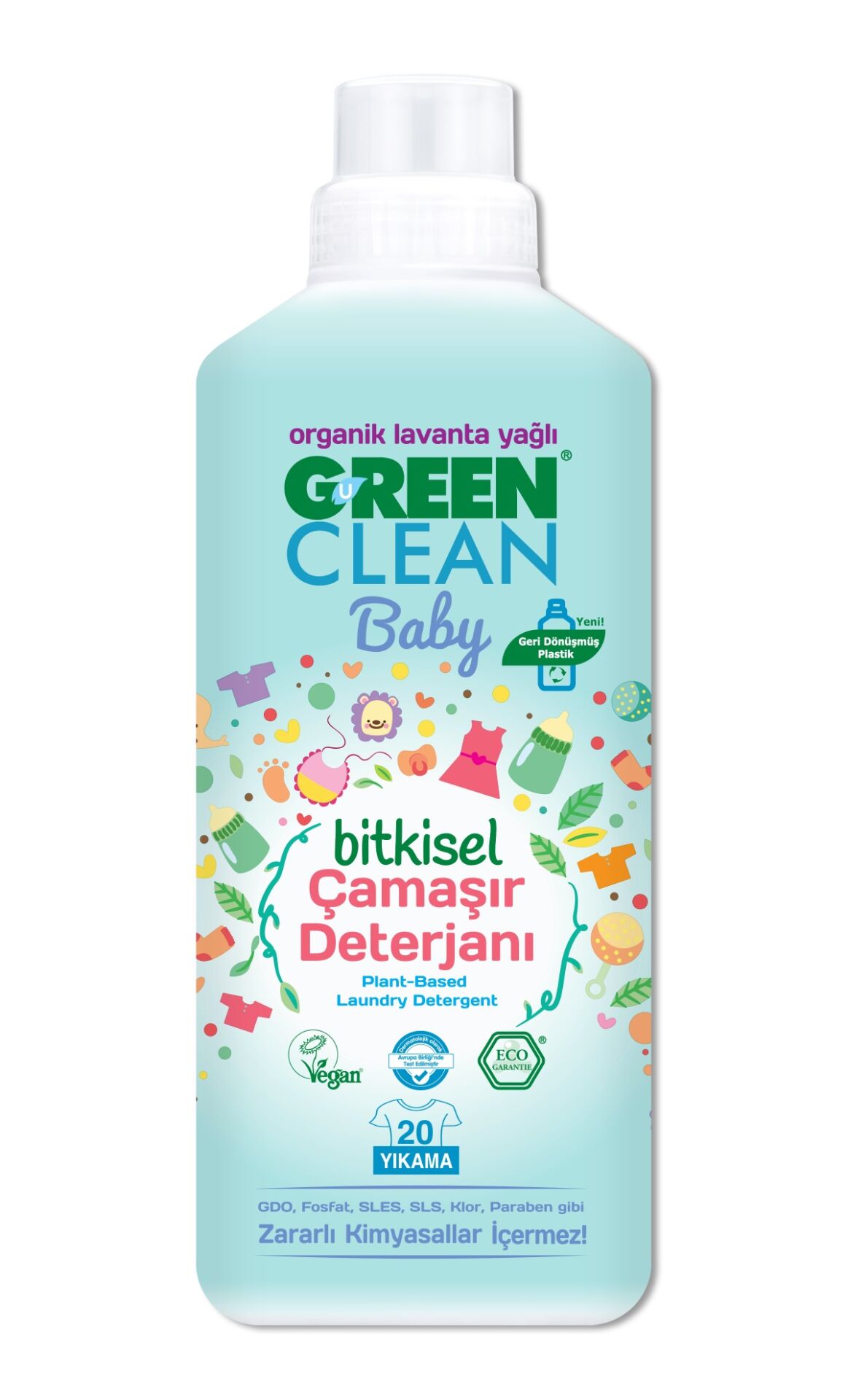 Green Clean Baby Bi̇tki̇sel Çamaşır Deterjanı 1000Ml