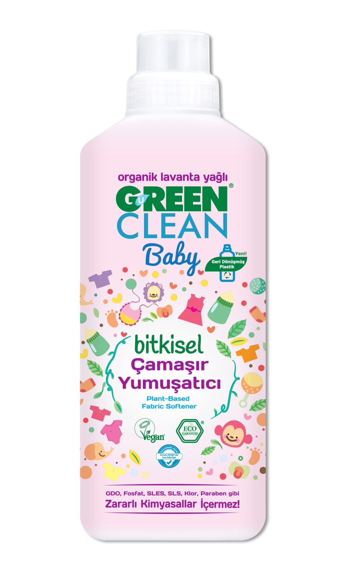 Green Clean Baby Bi̇tki̇sel Çamaşır Yumuşatıcı 1000Ml