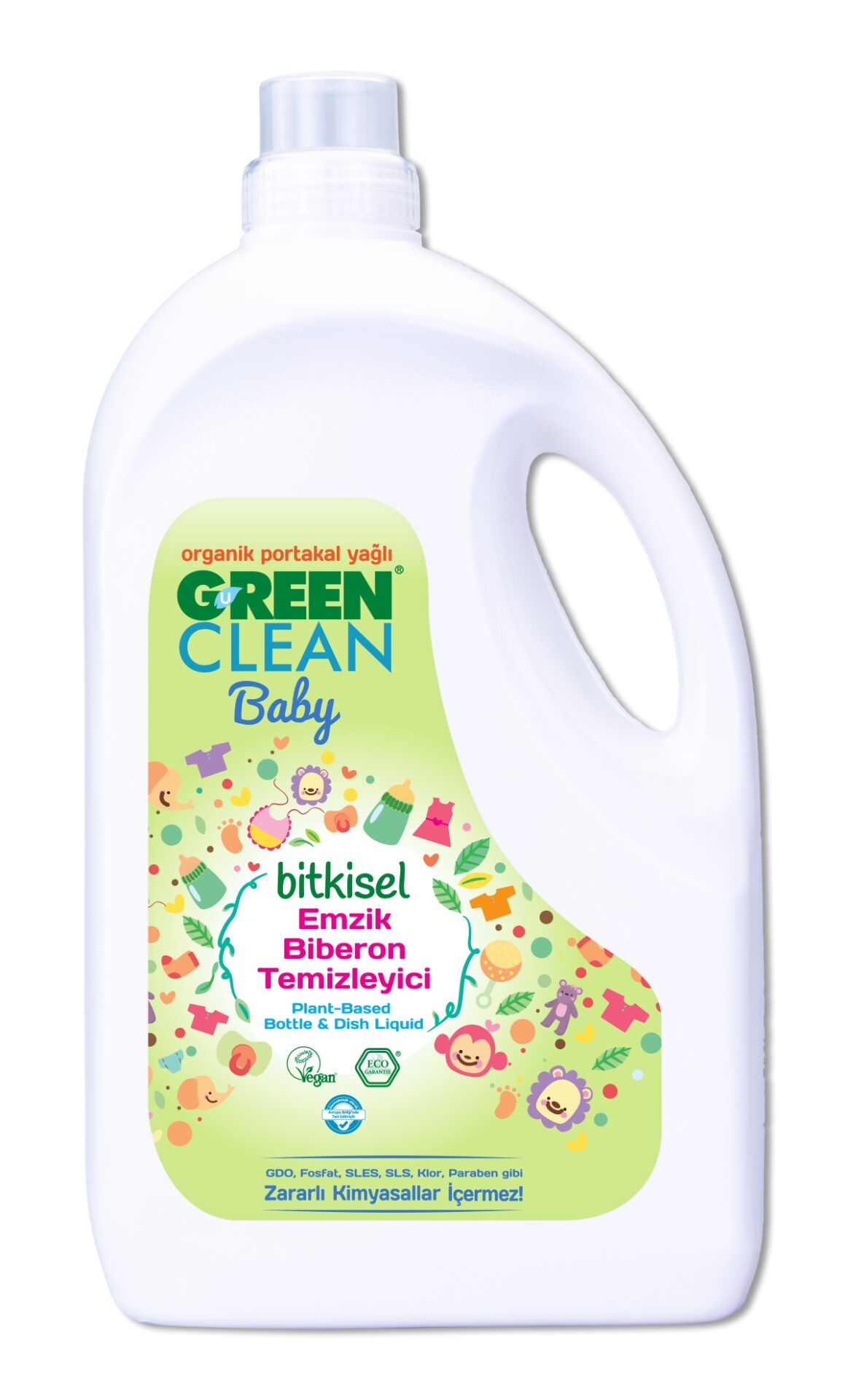 Green Clean Baby Bi̇tki̇sel Emzi̇k Bi̇beron Temi̇zleyi̇ci̇ 2750Ml