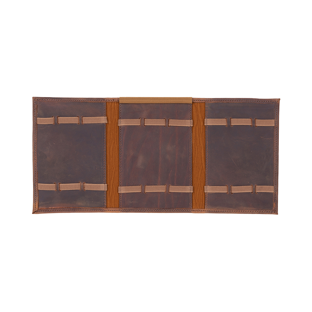 Haki̇ki̇ Deri̇, El Yapımı, Saat Kordonu Taşıma Çantası, Anti̇k Kahve