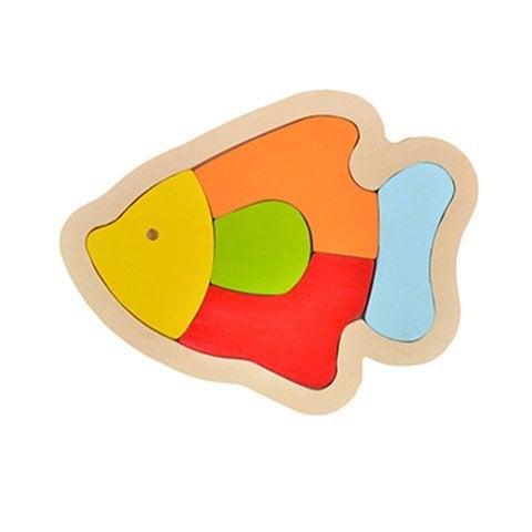 Happy Juni̇or Montessori̇ Eği̇ti̇ci̇ Oyuncak Bul-Tak Balık