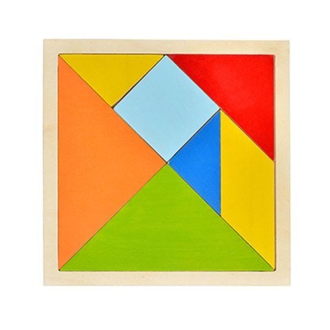 Happy Juni̇or Montessori̇ Eği̇ti̇ci̇ Oyuncak Tangram