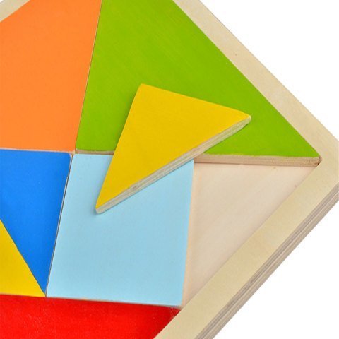 Happy Juni̇or Montessori̇ Eği̇ti̇ci̇ Oyuncak Tangram