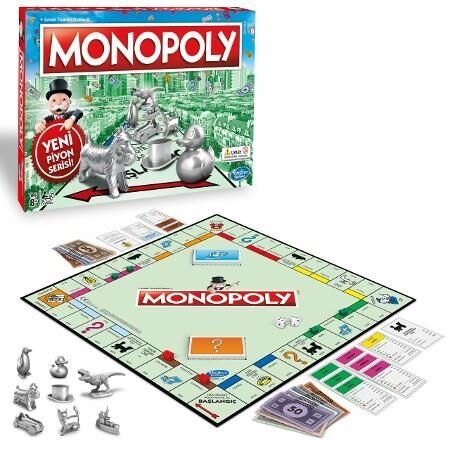 Hasbro Monopoly Yeni̇ Pi̇yon Seri̇si̇ C1009