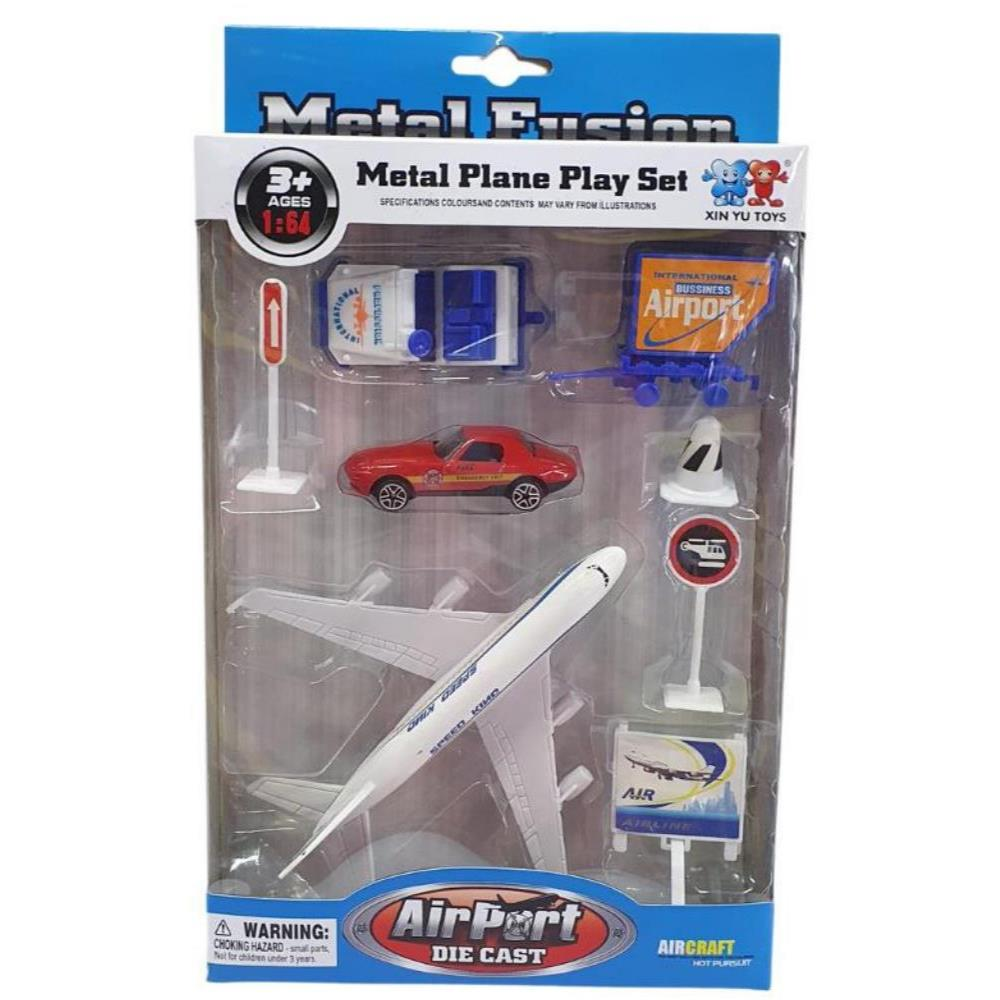 Havaalanı Seti̇ Metal Arabalı - 89730