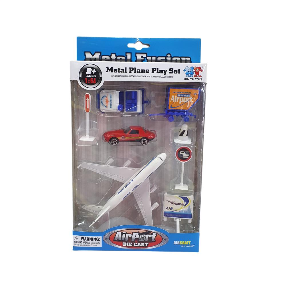 Havaalanı Seti̇ Metal Arabalı - 89730