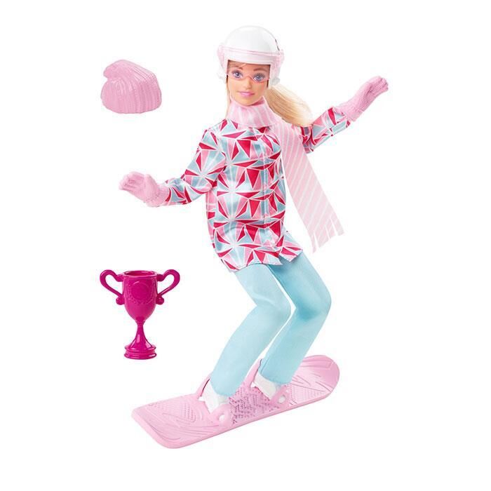 Hcn30-Hcn32 - Barbi̇e Snowboardcu Bebek