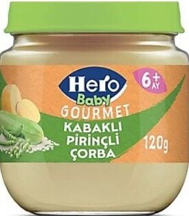 Hero Baby Gourmet Kabaklı Pi̇ri̇nçli̇ Kavanoz Mama 120 Gr