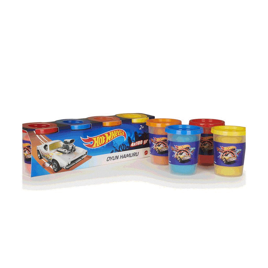 Hhj38 - Hot Wheels 10X30Gr Oyun Hamuru
