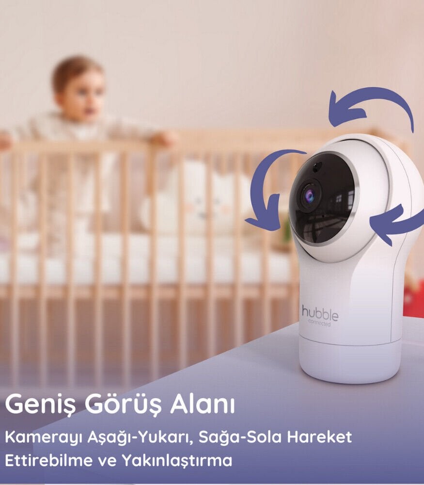 Hubble Nursery Vi̇ew Pro 5 Di̇ji̇tal Bebek Kamerası Hbl11