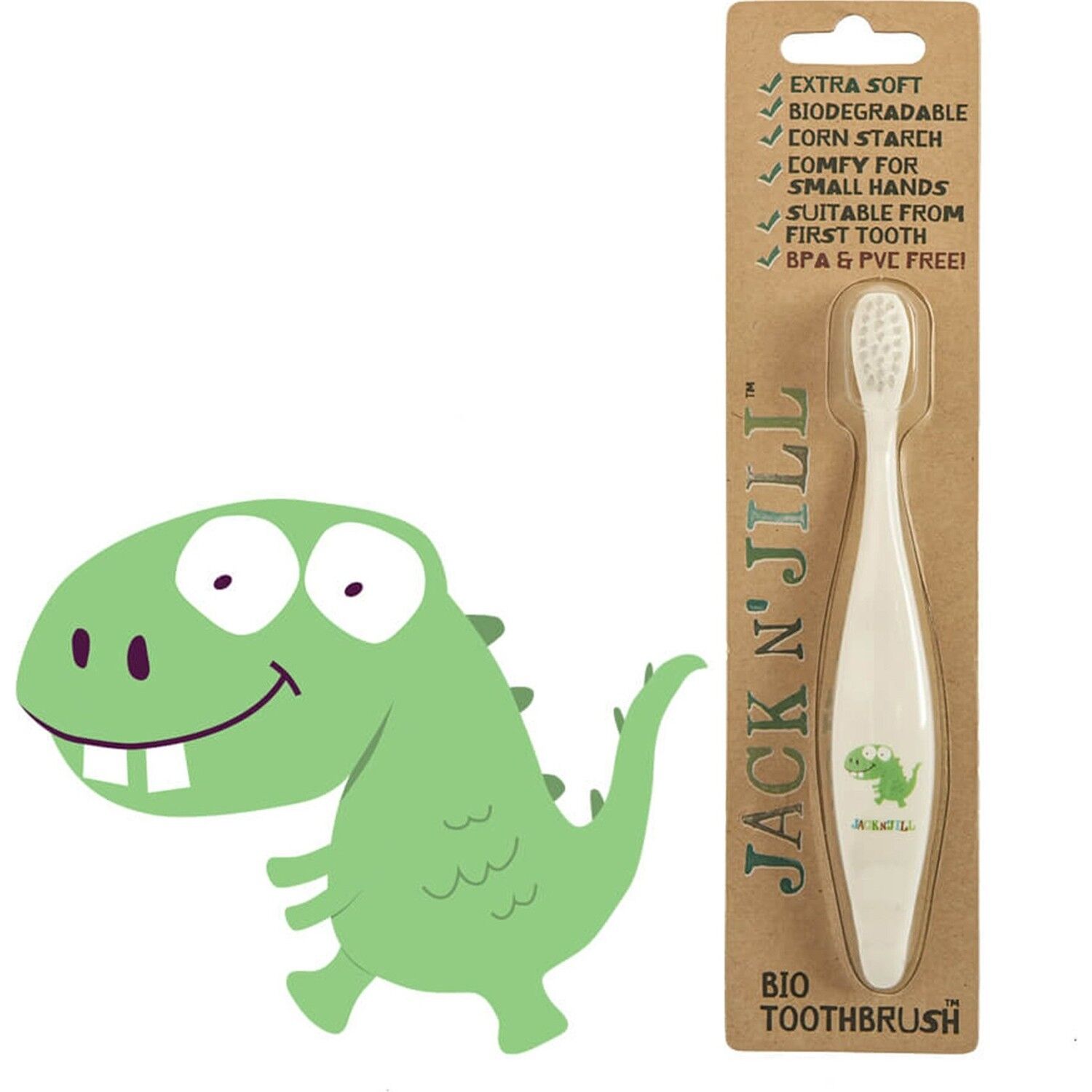 Jack N  Ji̇ll Di̇ş Fırçası Di̇no