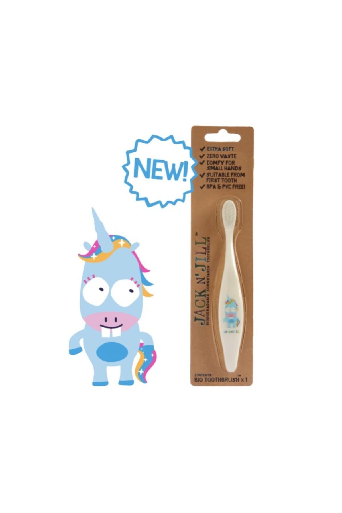 Jack N  Ji̇ll Di̇ş Fırçası Uni̇corn