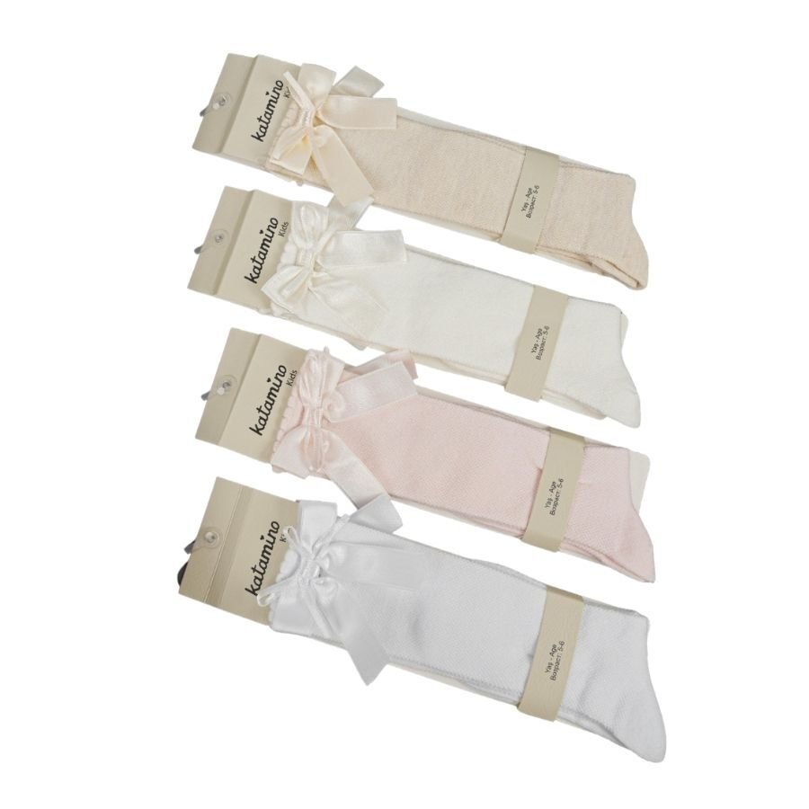 Katami̇no Almeto Aks. Kız Golf Çorap K12088 Asorti̇