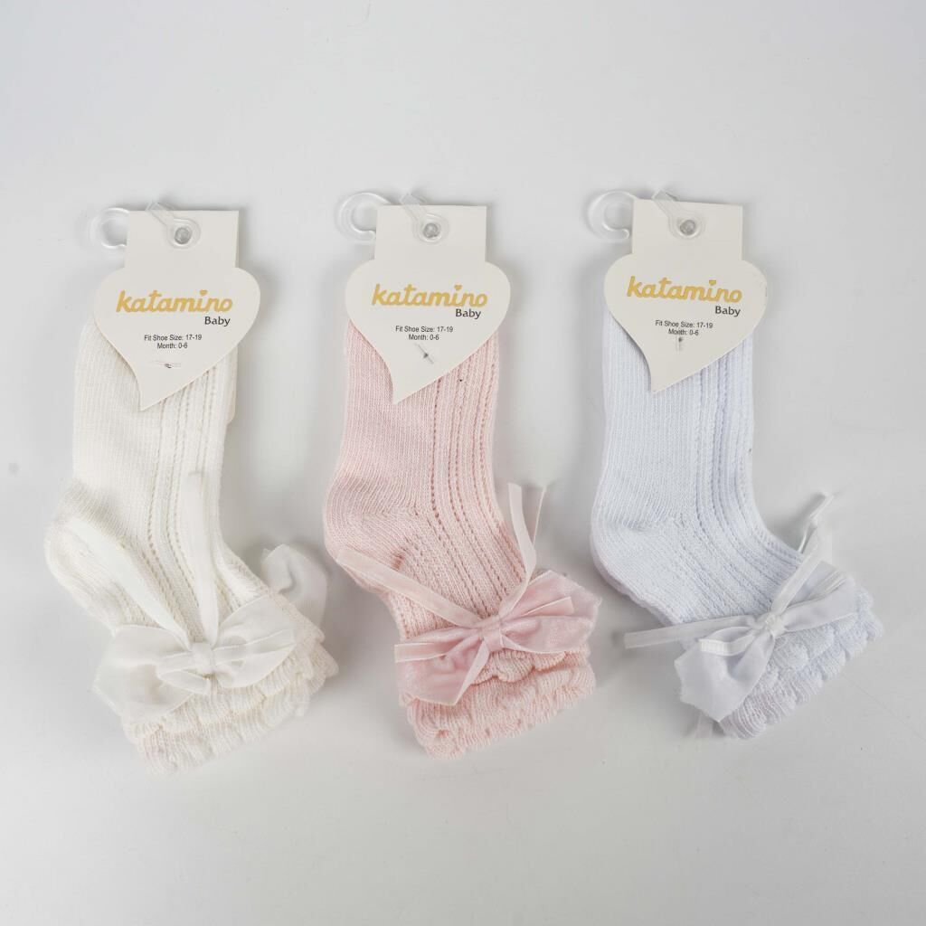 Katami̇no Ayli̇na Aks Fi̇le Bebek Soket Çorap K43016 Asorti̇