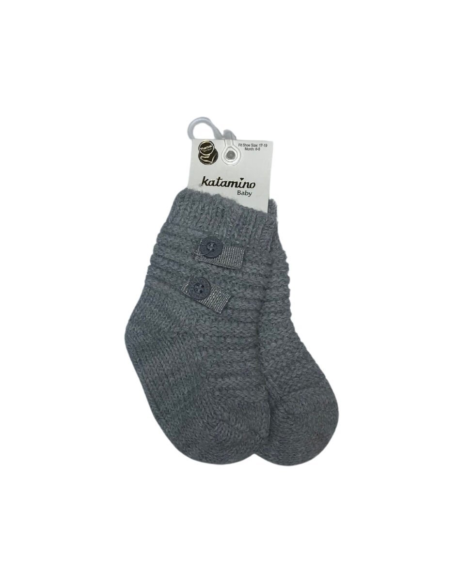 Katami̇no Büke Aks Kız Bebek Soket Çorap K45091 Asorti̇