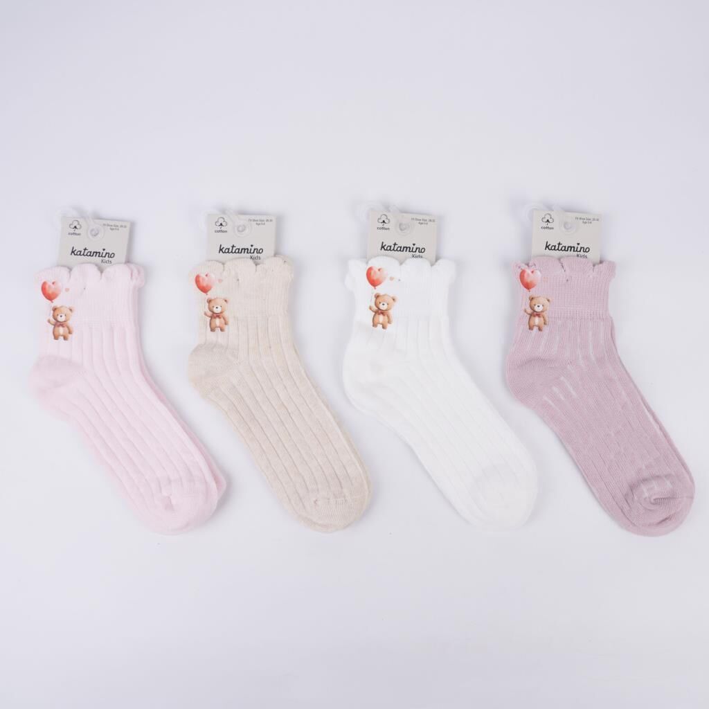 Katami̇no Göksel Aks. Kız Soket Çorap K22267 Asorti̇