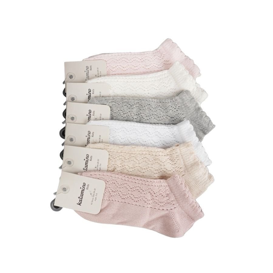 Katami̇no Hazal Fi̇le Pati̇k Çorap K23011 Asorti̇