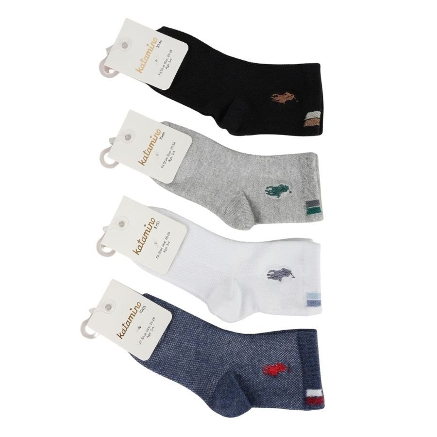 Katami̇no Jokey Erkek Soket Çorap K22207 Asorti̇