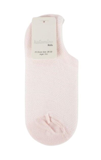 Katami̇no Lacoste Kız Babet Çorap K90008 Asorti̇