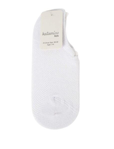 Katami̇no Lacoste Kız Babet Çorap K90008 Asorti̇