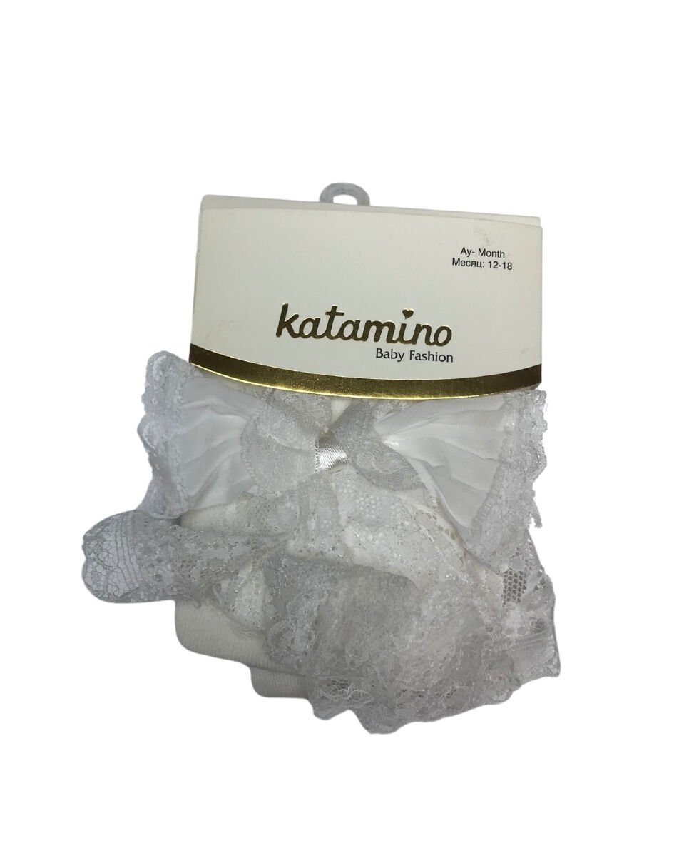 Katami̇no Mali̇na Popo Aks. Kız Bebek Külotlu Çorap K31070 Asorti̇