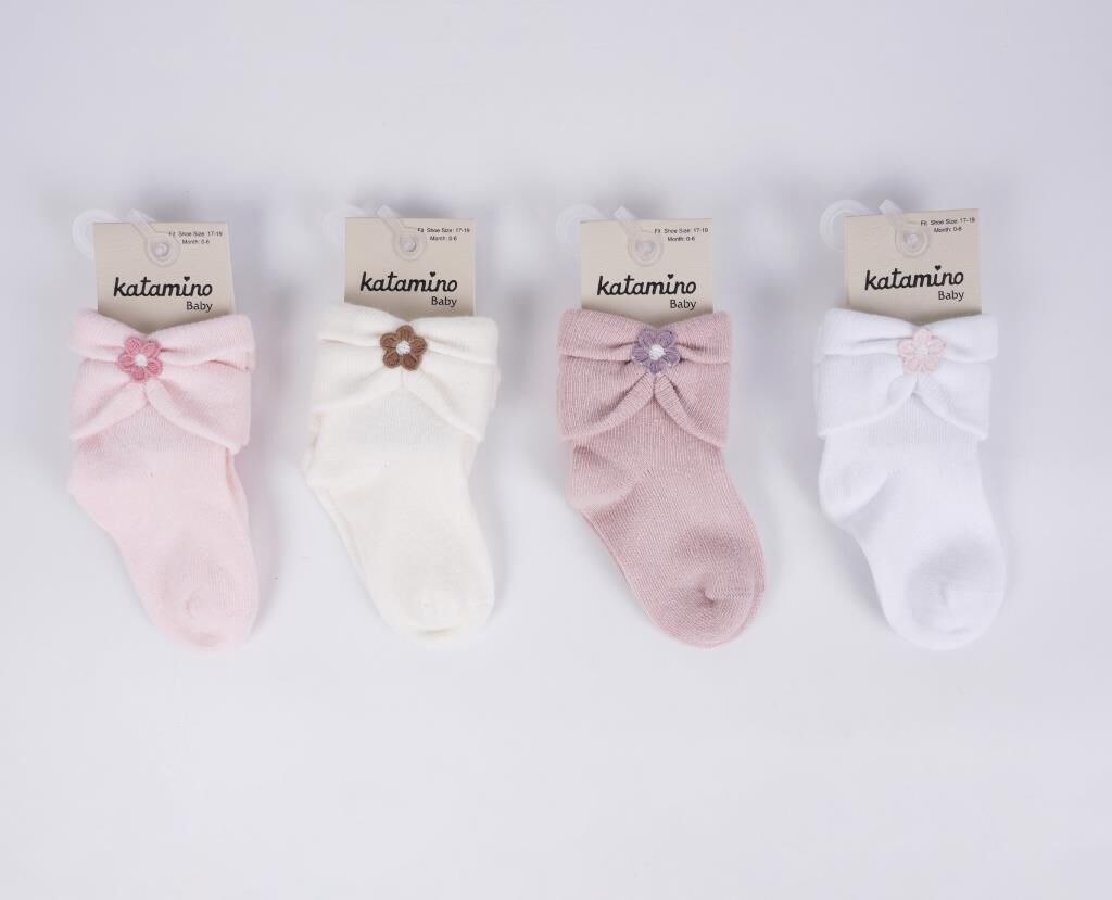 Katami̇no Marla Aks. Kız Bebek Soket Çorap K42258 Asorti̇