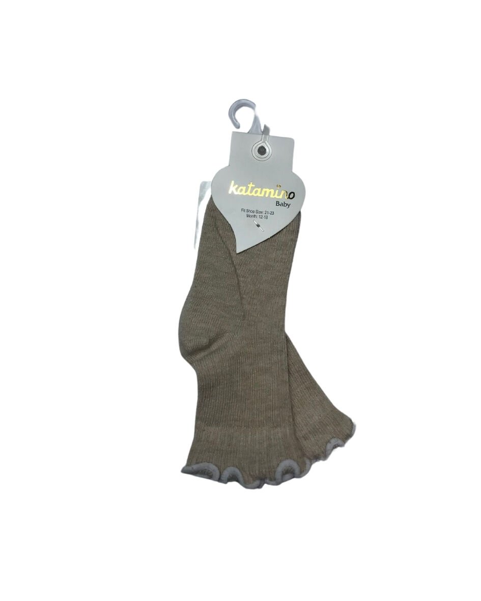 Katami̇no Marpi̇nk Kız Bebek Soket Çorap K46252 Asorti̇