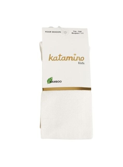 Katami̇no Mi̇rabel Kız Bambu Külotlu Çorap K30207 Krem