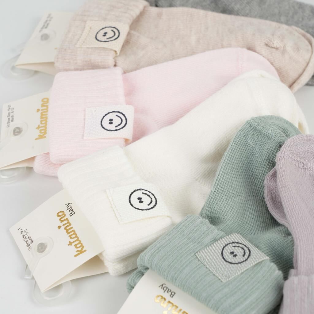 Katami̇no Mutluluk Aks.kız Bebek Soket Çorap K46248 Asorti̇